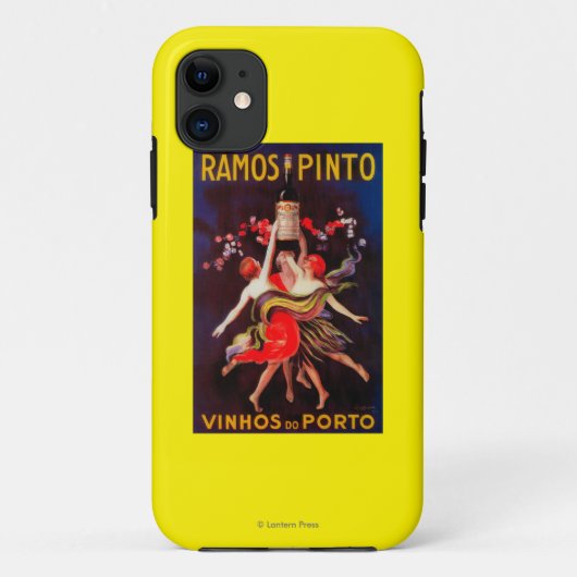 ラモスのまだら馬のヴィンテージPosterEurope Case-Mate iPhoneケース (裏面)