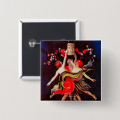 ラモスピントヴィンテージポスターヨーロッパ 缶バッジ (正面&裏面)