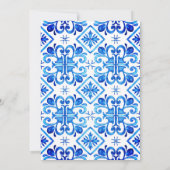 ラモダンドルチェイタリアンヴィタ結婚レモン 招待状 (裏面)