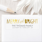 ラモダンベルメリーと明はっきりしたるい金ゴールド箔 ラベル (インサイチュ)