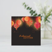 ラモダンン中国のンのリハ結婚ーサルディナー 招待状 (スタンド正面)