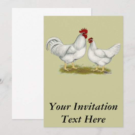 ラモナチキン 招待状 (正面/裏面)