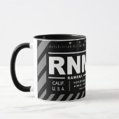 ラモナ空港 RNM マグカップ (左)
