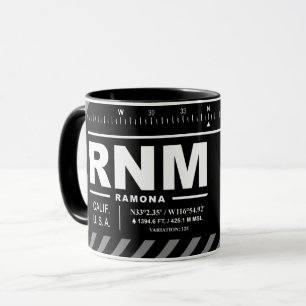 ラモナ空港 RNM マグカップ