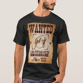 ラモナ・フラワーズ「こんな髪の女」指名手配 Tシャツ