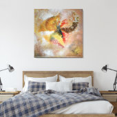 ラモナ・ワラハ著「コアヌ・アリー」 キャンバスプリント (インサイチュ (寝室))