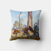 ラモラック卿の殺害、1922年NCワイエス著 クッション (裏面)