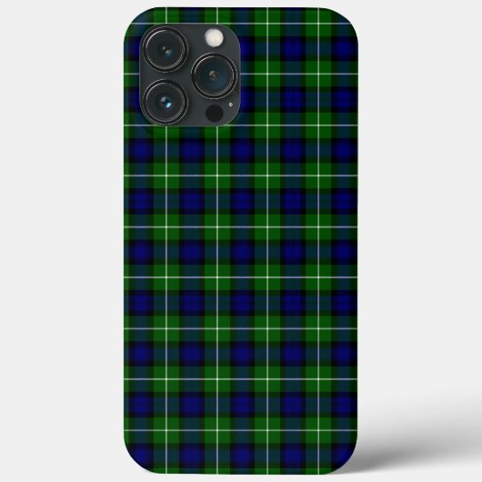 ラモンタータンチェックブルーグリーンプライド Case-Mate iPhoneケース (裏面)