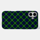 ラモンタータンチェックブルーグリーンプライド Case-Mate iPhoneケース (裏面 (横))