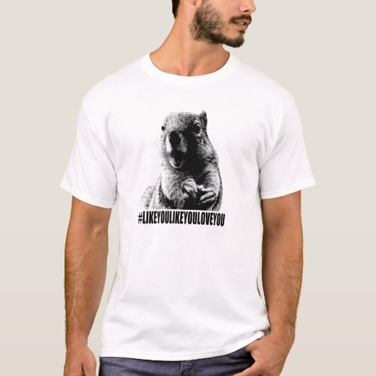 ラモンリスのHashtagの軽いTシャツ Tシャツ (正面)