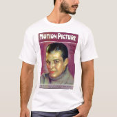 ラモン・ノバルロ1927年映画雑誌の表紙 Tシャツ (正面)