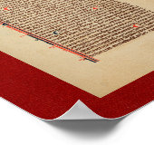 ラモン・ルル：13世紀のライトアップされた原稿 ポスター (角)