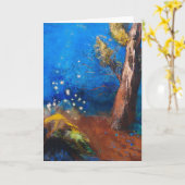 ラモートデブッダ | オディロンレドン カード (黄色い花)