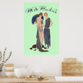 ラモードイラスト（マガジンフランセ1922） ポスター (キッチン)