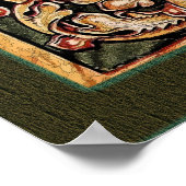 ラモーラル、エグモント伯爵(ヴィンテージコート・オブ・アームズ) ポスター (角)