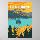 ラモーリシエ国立公園旅行芸術ヴィンテージ ポスター (正面)