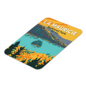 ラモーリシエ国立公園旅行芸術ヴィンテージ マグネット (左側)