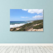 ララビーチ，パホス，キプロス キャンバスプリント (インサイチュ (ウッドフロア))