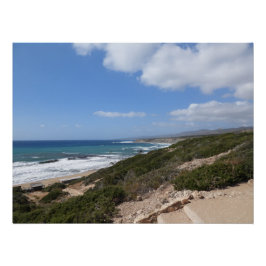 ララビーチ，パホス，キプロス ポスター