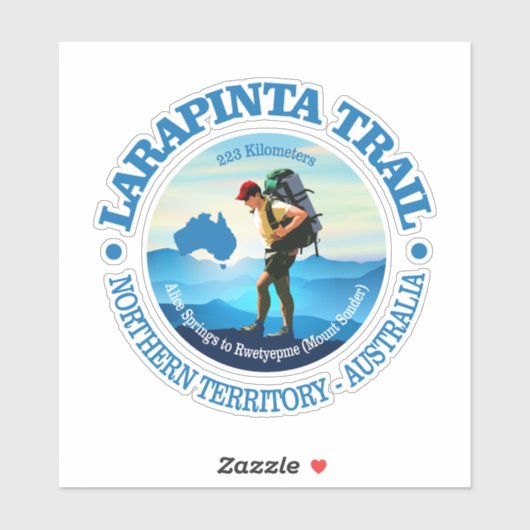 ララピンタトレイル（ハイカーC） シール (シート)