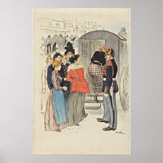 ララフル–1893年Theophile Alexandre Steinlen著 ポスター (正面)