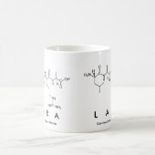 ララペプチド名mug コーヒーマグカップ (中央)