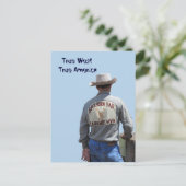 ララミーワイオミンカウボーイポストカード ポストカード (スタンド正面)