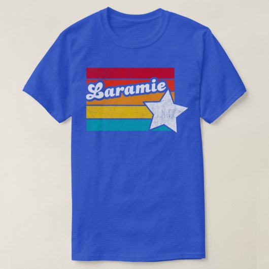 ララミーワイオミングヴィンテージ動揺してお土産2 Tシャツ (デザイン正面)