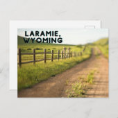 ララミーワイオミング葉書 ポストカード (正面/裏面)