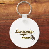 ララミーワイオミンシティクラシック キーホルダー (正面)