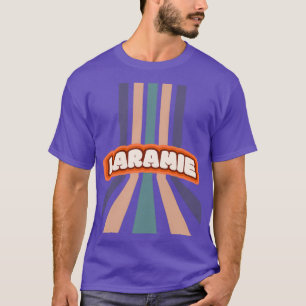ララミーワイオミンヒッパイシティカワイタリカラフルカル Tシャツ