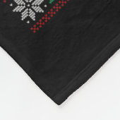 ラララドナルドトランプポトゥス47醜いクリスマススススススススススウェー フリースブランケット (角)