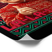 ラララドナルドトランプポトゥス47醜いクリスマススススススススススウェー ポスター (角)