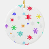 ララララマキュートクリスマス セラミックオーナメント (裏面)