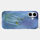 ララランドエレガントカスタム魔法フォトブルー Case-Mate iPhoneケース (裏面 (横))