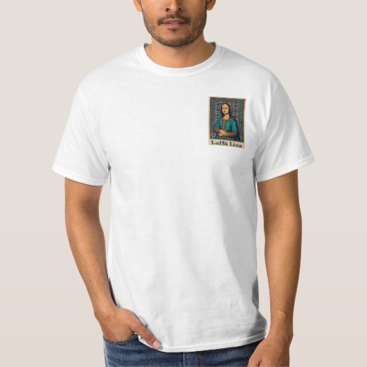 ララリサ – モロッコミューズポートレート Tシャツ (正面)