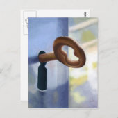 ララヴ/鍵。 ポストカード (正面/裏面)