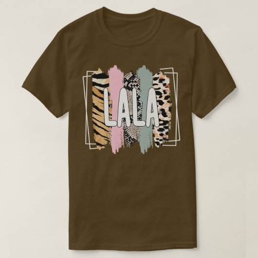 ララ最高の祖母の感謝ララおばあちゃん Tシャツ (デザイン正面)
