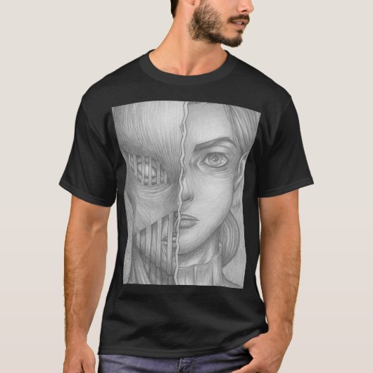 ララ・タイバー 〜 戦槌の巨人 - 進撃の巨人 Tシャツ (正面)