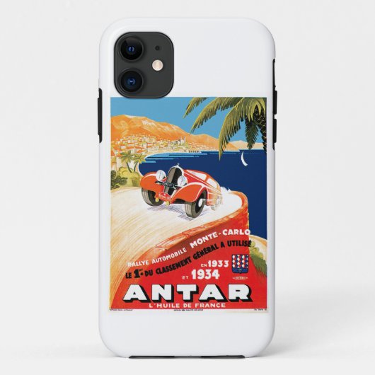 ラリエ自動車モンテカルロ Case-Mate iPhoneケース (裏面)