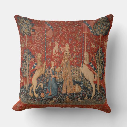 ラリコルネ枕を飾る クッション (正面)