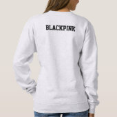 ラリサアート – ブラックピンクのリサ スウェットシャツ (裏面)