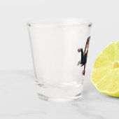 ラリサブラックピンクマネー ショットグラス (左)