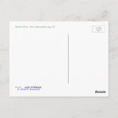 ラリタン川のサウスブランチ ポストカード (裏面)