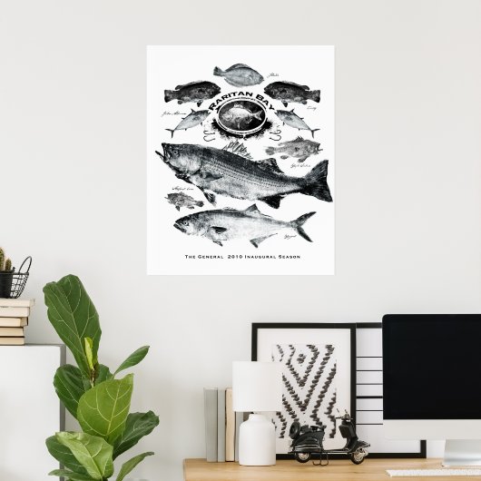 ラリタン湾 ポスター (ホームオフィス)