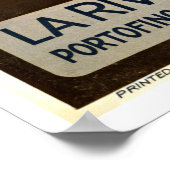 ラリビエライタレンフランスヴィンテージ旅行 ポスター (角)