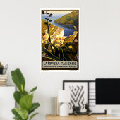 ラリビエライタレンフランスヴィンテージ旅行 ポスター (ホームオフィス)