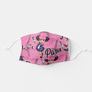 ラリベラインパリ顔カバー 大人用布マスク