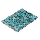 ラリマールクリスタルジェムストントロピカルウォータービーチイ ノートブック (左側)