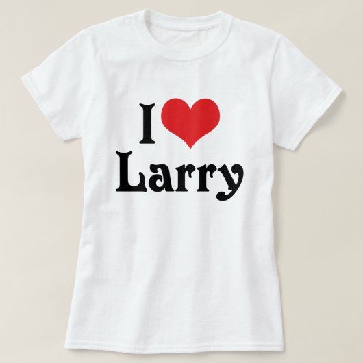 ラリーが大好き Tシャツ (デザイン正面)